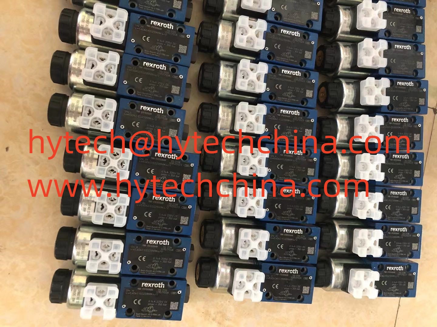 We Have Original Rexroth Hydraulic Solenoid Valves 4WE6D62/EG22N9K4 In Stock