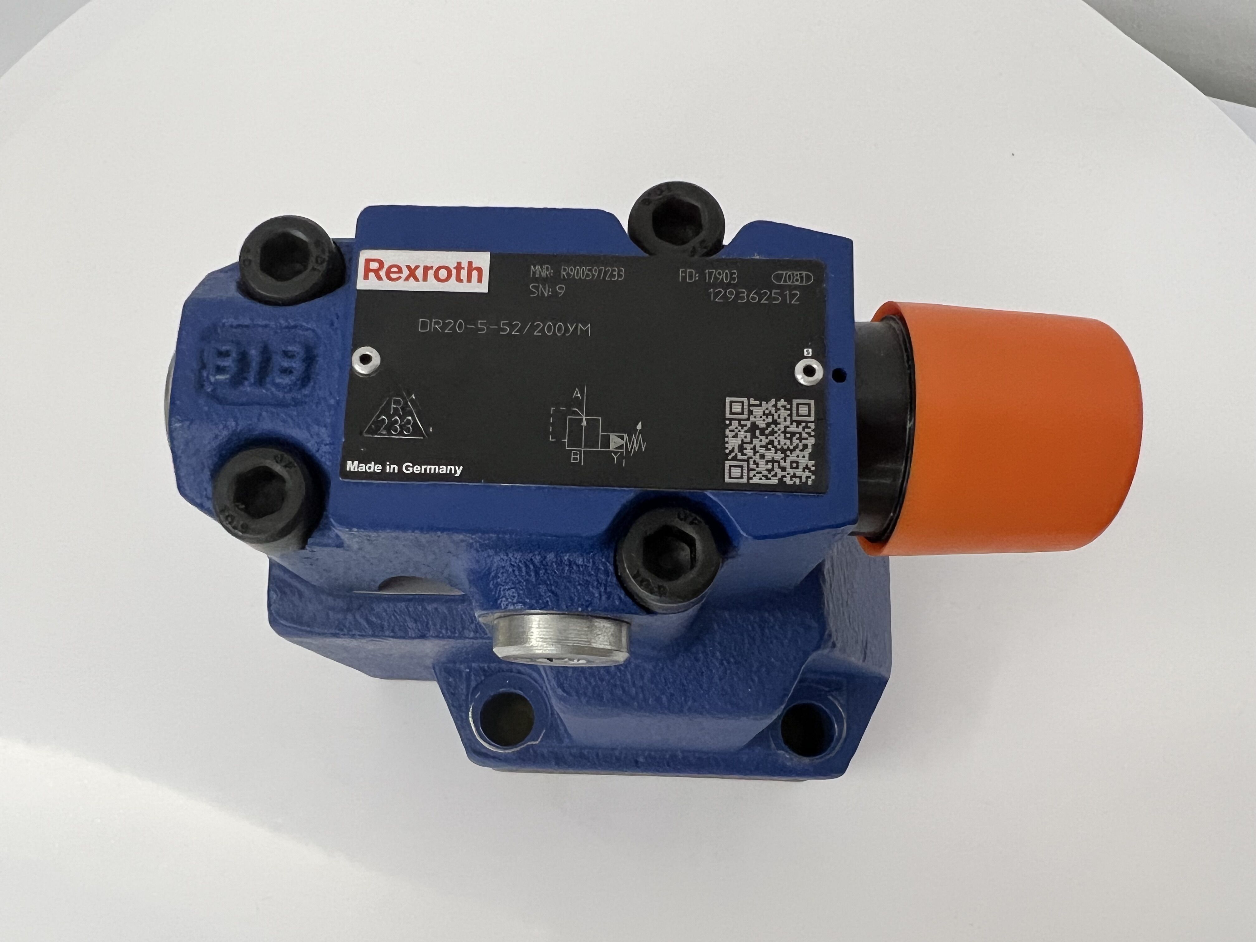 Rexroth DR20-5-52/200YM DR20 Series Pressure Reducing Valve Hydraulic Valve