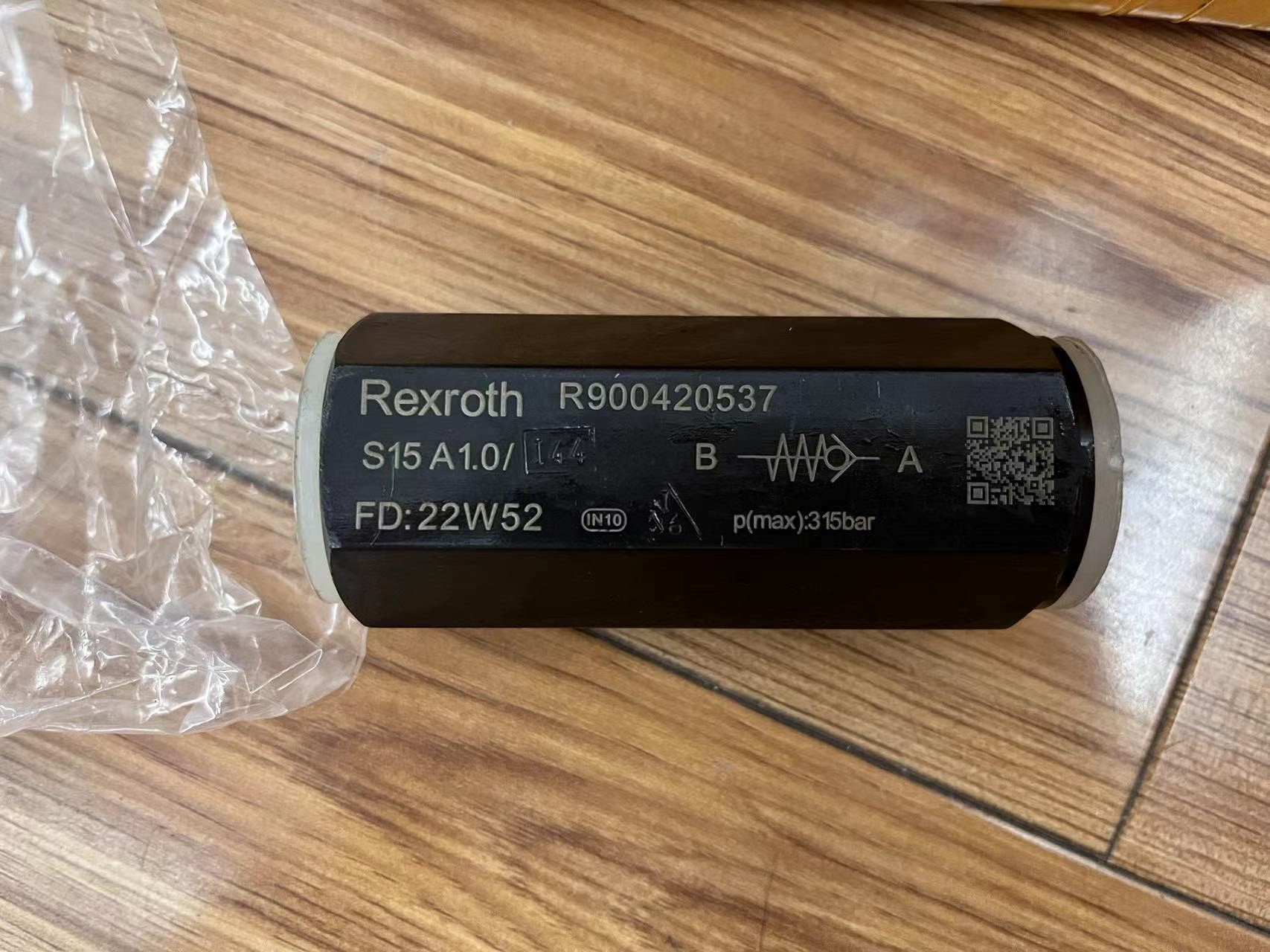 S15 A1.0/—-Rexroth S-type One-way Valve