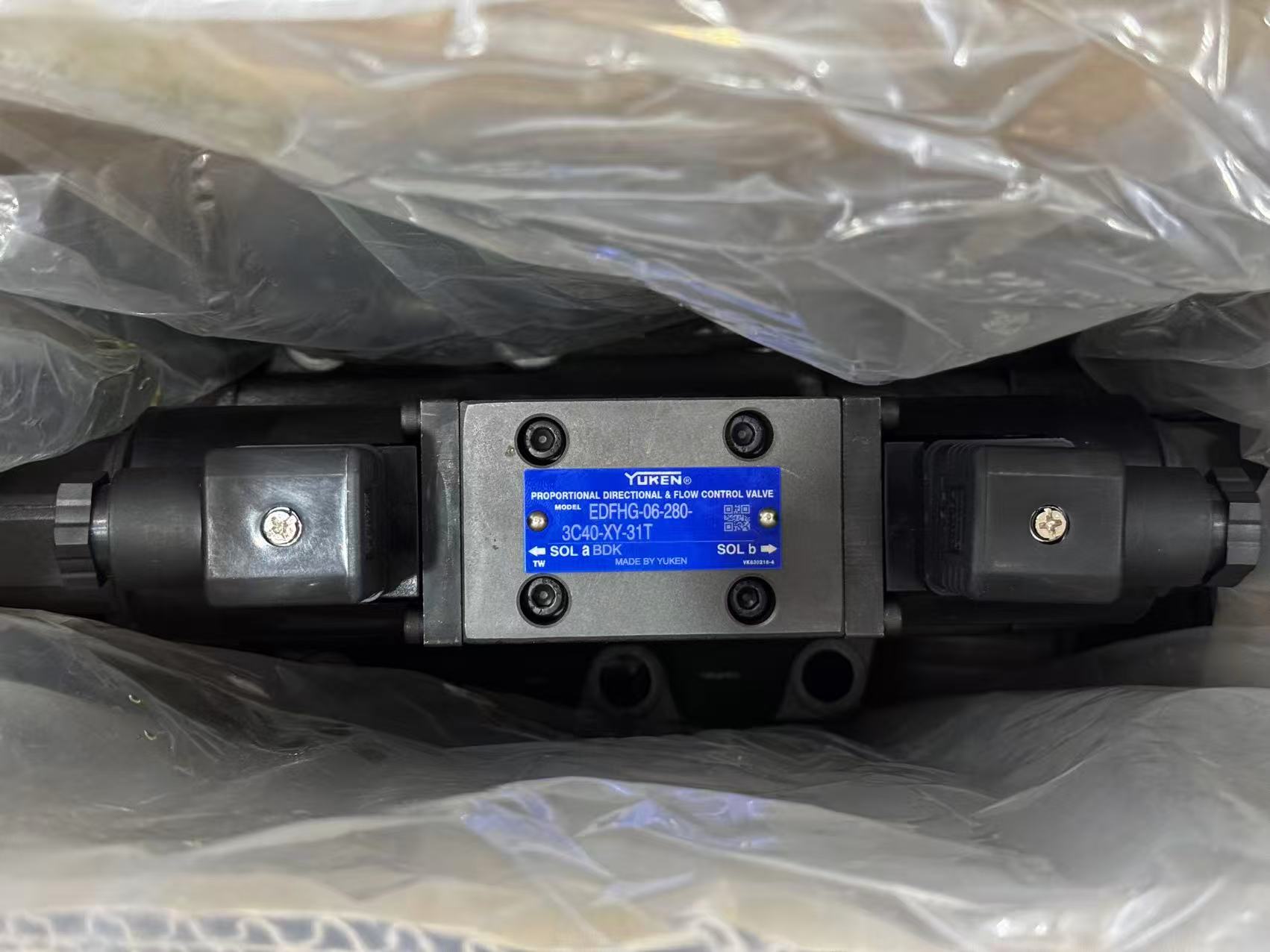 Yuken Proportional Directional Valve EDFHG-06-280-3C40-XY-31T