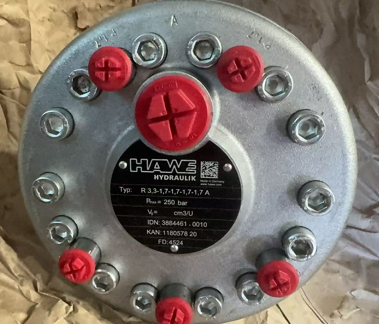 HAWE R3.3-1.7-1.7-1.7-1.7A Piston Pump