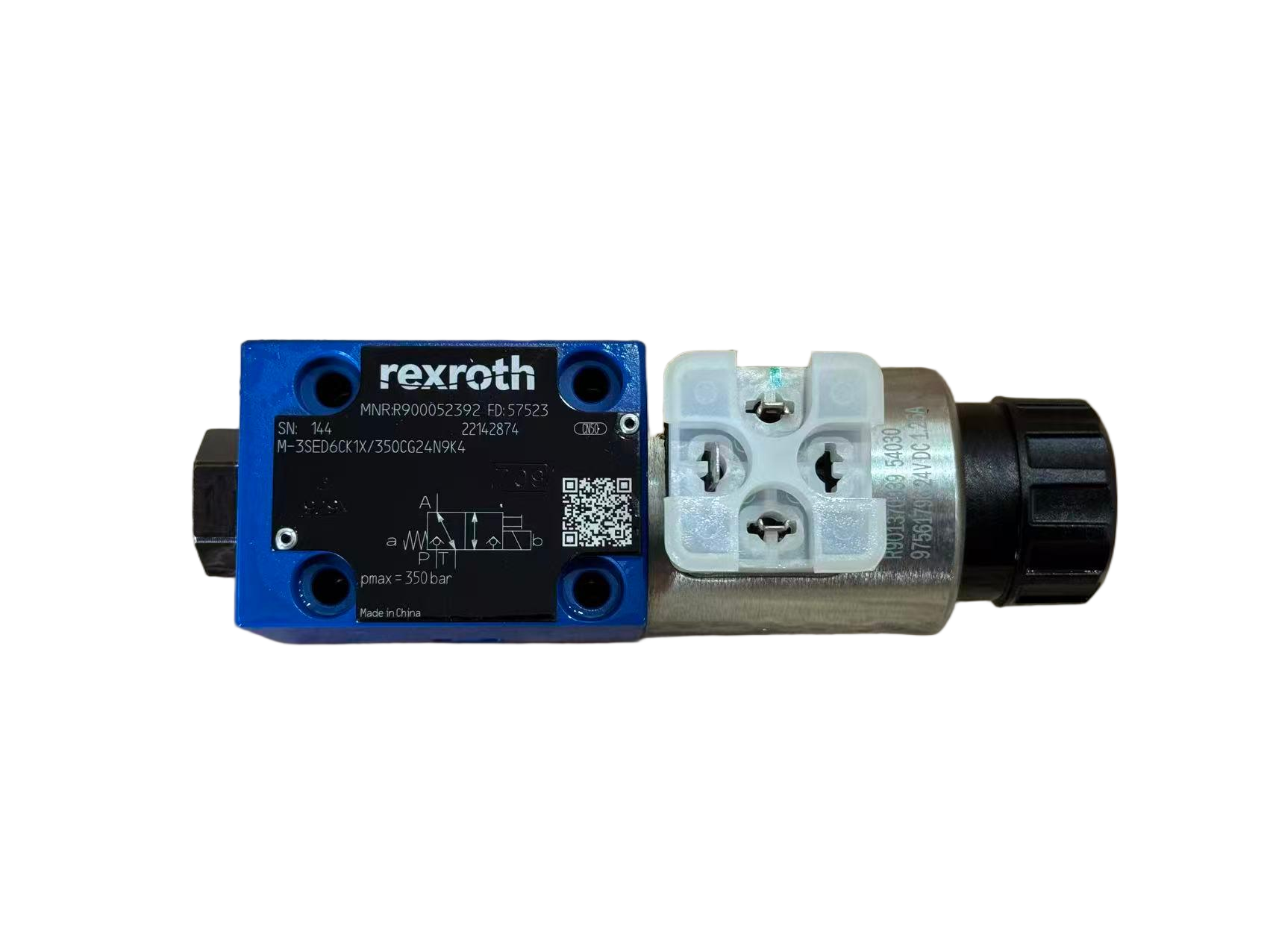 Rexroth Solenoid Ball Valve M-3SED6CK-1X/350CG24N9K4